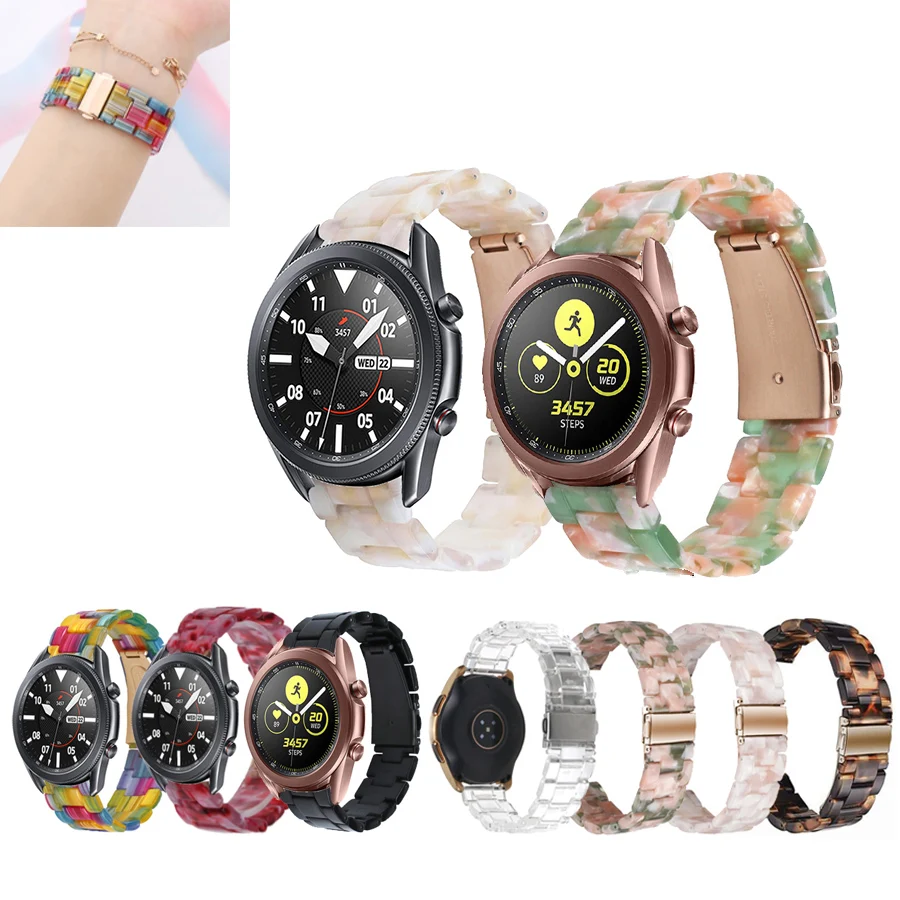 20mm 22mm Transparent Resin Strap Band for Samsung Galaxy Watch3 41mm 45mm Replacement strap
20mm 22mm Transparent Resin Strap Band for Samsung Galaxy Watch3 41mm 45mm Replacement strap
