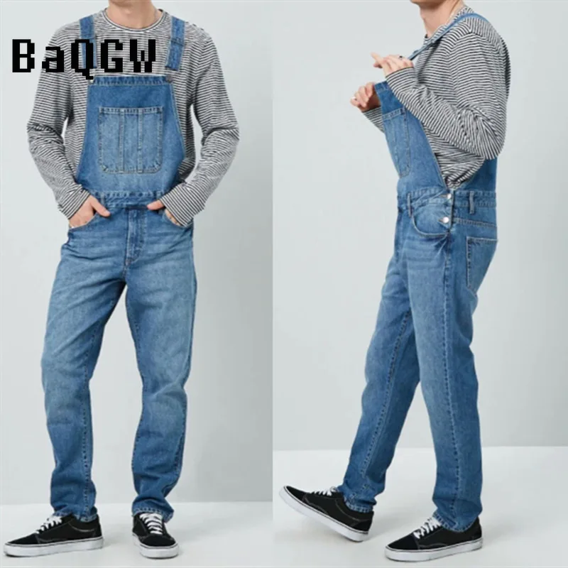 Streetwear Fashion Men's Jeans Overalls High Street Straight Denim Jumpsuits Hip Hop Men Pocket Cargo Pants Cowboy Male Jeans
Streetwear Fashion Men's Jeans Overalls High Street Straight Denim Jumpsuits Hip Hop Men Pocket Cargo Pants Cowboy Male Jeans