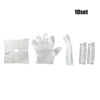 10/20 Sets Unisex Disposable Hairdressing Shower Cap Earmuffs Hand Covers Hair Cutting Cape Set SMJGood
10/20 Sets Unisex Disposable Hairdressing Shower Cap Earmuffs Hand Covers Hair Cutting Cape Set SMJGood