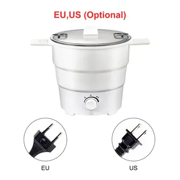 Folding Electric Skillet Kettle Heated Food Container Heated Lunch Box Cooker Portable Hot Pot Cooking Tea Pot
Folding Electric Skillet Kettle Heated Food Container Heated Lunch Box Cooker Portable Hot Pot Cooking Tea Pot