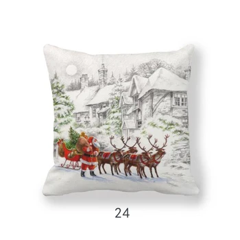 Christmas Day Series Pillowcase Cartoon Cute Kawaii Pillowcases Breathable One-sided Pattern Peach Velvet Material Pillowcase
Christmas Day Series Pillowcase Cartoon Cute Kawaii Pillowcases Breathable One-sided Pattern Peach Velvet Material Pillowcase
