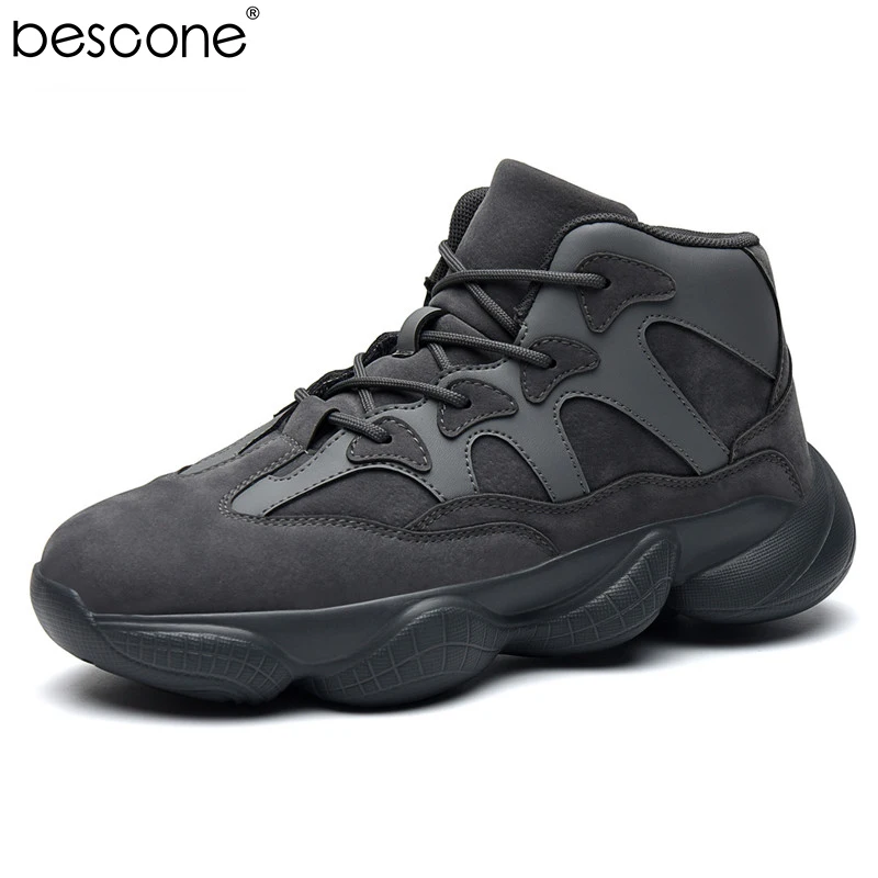 BESCONE Mens Big Size Winter Sneakers Warm Plush Fur Outdoor Footwear Sports Lace Up Casual Daddy Shoes Man G12
BESCONE Mens Big Size Winter Sneakers Warm Plush Fur Outdoor Footwear Sports Lace Up Casual Daddy Shoes Man G12