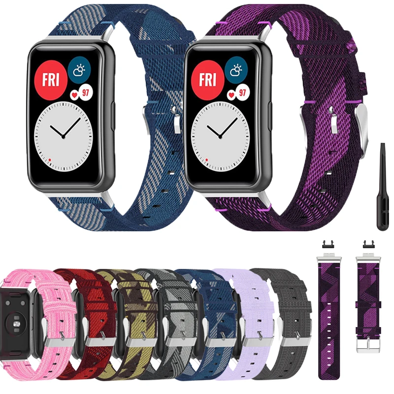 wrist strap for Huawei watch fit accessories replacement Nylon adjustable wristband for huawei fit bracelet loop soft strap
wrist strap for Huawei watch fit accessories replacement Nylon adjustable wristband for huawei fit bracelet loop soft strap