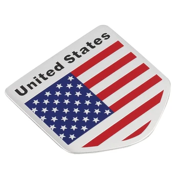 New Ameriacan Flag Pattern Square/Shield Shape Stickers Decal Car Window Door Unique and personalized Hot Selling 
New Ameriacan Flag Pattern Square/Shield Shape Stickers Decal Car Window Door Unique and personalized Hot Selling