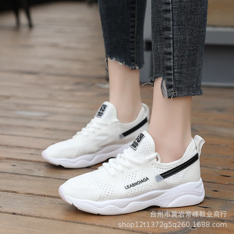 White Shoes Women's 19 New Style Versatile Students WOMEN'S Shoes Running Thick Bottomed Athletic Shoes Travel Shoes Casual Shoe 
White Shoes Women's 19 New Style Versatile Students WOMEN'S Shoes Running Thick Bottomed Athletic Shoes Travel Shoes Casual Shoe