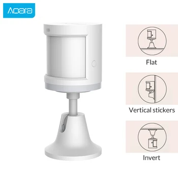 Aqara Human Body Sensor ZigBee Movement Motion Security Wireless Connection Light Intensity Gateway 2 Mi home APP s
Aqara Human Body Sensor ZigBee Movement Motion Security Wireless Connection Light Intensity Gateway 2 Mi home APP s
