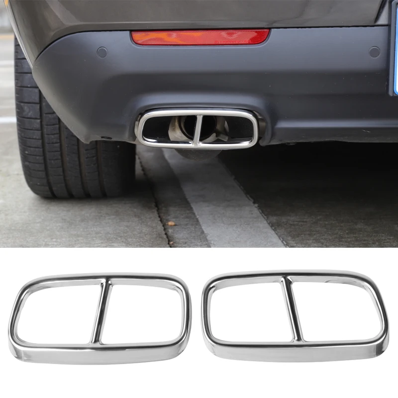 YCCPAUTO 2Pcs Stainless Steel Rear Throat Exhaust Vent Trim Frame For Dodge Challenger 2015+ Car Accessories Rear Throat Cover
YCCPAUTO 2Pcs Stainless Steel Rear Throat Exhaust Vent Trim Frame For Dodge Challenger 2015+ Car Accessories Rear Throat Cover