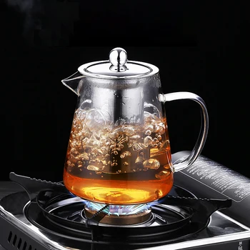 Glass Teapot High Quality Heat Resistant Glass Tea Pot Set Kettle Coffee Jug For Office Home Teapot 500ML 750ML 950ML
Glass Teapot High Quality Heat Resistant Glass Tea Pot Set Kettle Coffee Jug For Office Home Teapot 500ML 750ML 950ML