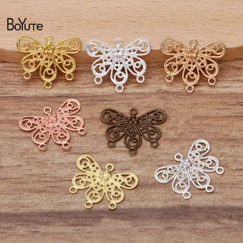 BoYuTe (100 Pieces/Lot) 18*22MM Metal Brass Flower Filigree Connector Charms for Jewelry Making Diy Hand Made Materials
BoYuTe (100 Pieces/Lot) 18*22MM Metal Brass Flower Filigree Connector Charms for Jewelry Making Diy Hand Made Materials