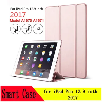 Smart Cover Case for IPad Pro 12.9 Inch 2017 Model A1670 A1671 Color Ultra Slim PU Leather Magnet Wake Up Sleep Shockproof
Smart Cover Case for IPad Pro 12.9 Inch 2017 Model A1670 A1671 Color Ultra Slim PU Leather Magnet Wake Up Sleep Shockproof