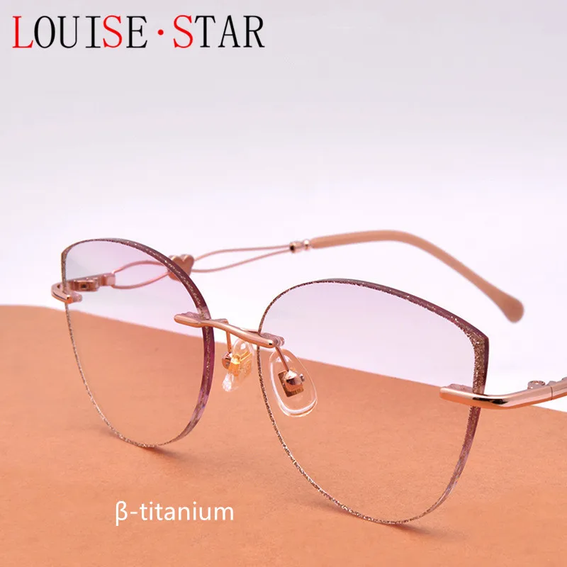 New Net red Anti-Blue Light B Titanium Frameless Gradient ButterFly Fashion Retro Diamond Prescription Glasses Myopia
New Net red Anti-Blue Light B Titanium Frameless Gradient ButterFly Fashion Retro Diamond Prescription Glasses Myopia