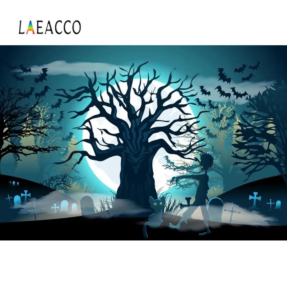 Laeacco Moon Night Bat Forest Tree Cat Zombie Child Portrait Halloween Backdrop Photophone Photography Backdrop Photo Studio
Laeacco Moon Night Bat Forest Tree Cat Zombie Child Portrait Halloween Backdrop Photophone Photography Backdrop Photo Studio