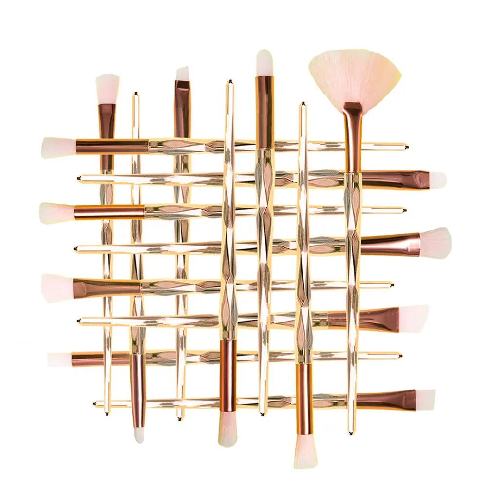 15 Pcs Diamond Pattern Makeup Brush Set Foundation Eyeliner Blush Makeup Concealer Brush Facial Makeup Brush Tool
15 Pcs Diamond Pattern Makeup Brush Set Foundation Eyeliner Blush Makeup Concealer Brush Facial Makeup Brush Tool