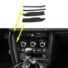 Carbon Fiber Auto Car Center Console Decorative Cover Decal For Subaru BRZ Toyota 86 2013-2020 Automobile Accessories
Carbon Fiber Auto Car Center Console Decorative Cover Decal For Subaru BRZ Toyota 86 2013-2020 Automobile Accessories