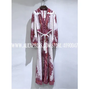 2020 autumn holiday dress ladies casual linen Positioning printing elegant bohemian long dear V-neck sexy party gown
2020 autumn holiday dress ladies casual linen Positioning printing elegant bohemian long dear V-neck sexy party gown