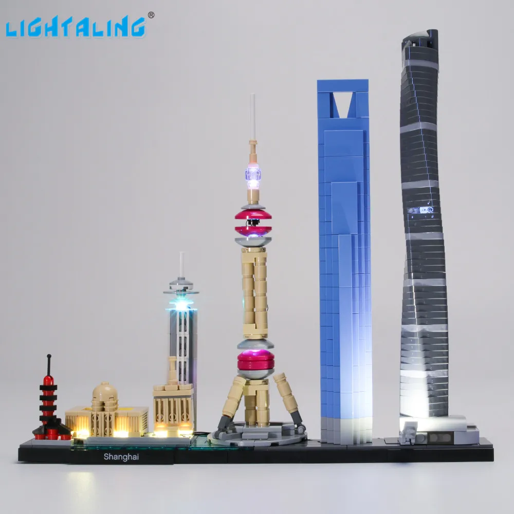 Lightaling Led Light Kit For Architecture Shanghai Building Blocks Compatible With 21039 ( Lighting Set Only )
Lightaling Led Light Kit For Architecture Shanghai Building Blocks Compatible With 21039 ( Lighting Set Only )