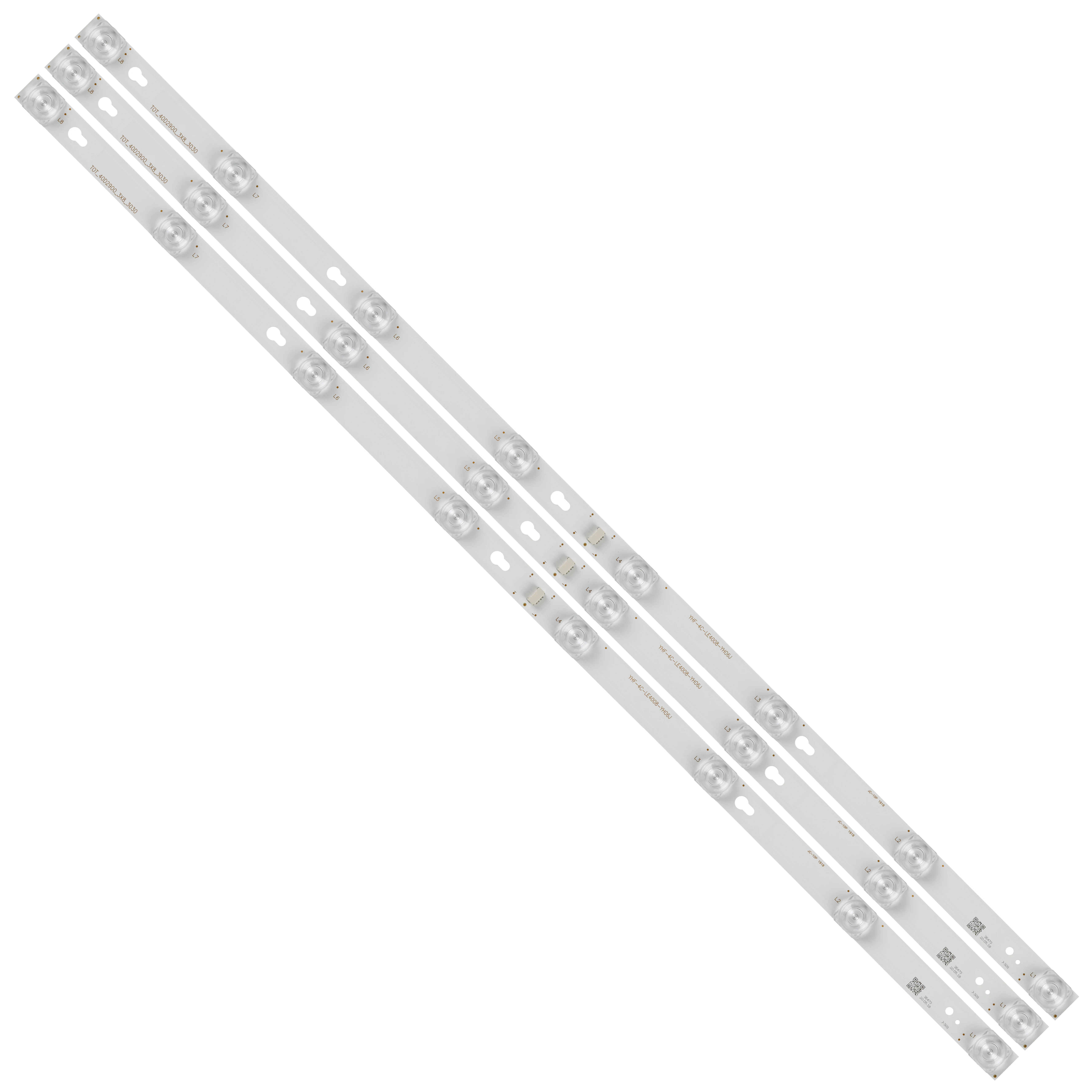 Для TCL L40P1A-F 40S305 L40P2-UD L40F1B светильник бар TOT-40D2900-3X8-3030C YHA-4C-LB4008-YH07J 4C-LB4008-YH02J 4C-LB4008-YH05J |