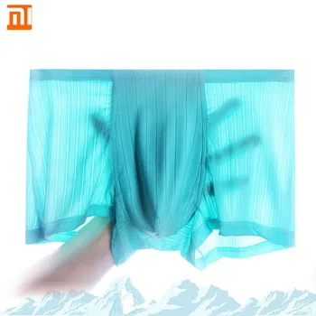 XiaoMi Mijia Ice Silk Thin Panties Men Antibacterial Comfortable Breathable Moisture Absorption Boxer Underwear Smart Underpants
XiaoMi Mijia Ice Silk Thin Panties Men Antibacterial Comfortable Breathable Moisture Absorption Boxer Underwear Smart Underpants