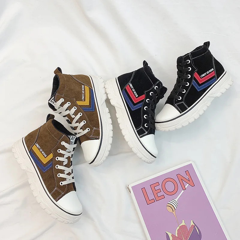 2019 Autumn And Winter New Style plus Velvet Canvas Shoes Korean-style Versitile Fashion Comfortable STUDENT'S Shoes Women's cha
2019 Autumn And Winter New Style plus Velvet Canvas Shoes Korean-style Versitile Fashion Comfortable STUDENT'S Shoes Women's cha