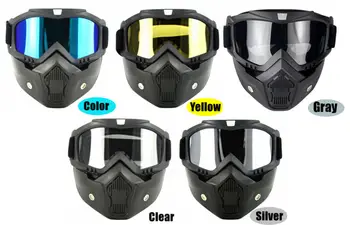 Brand Newest Modular Mask Detachable Goggles Mouth Filter Perfect for Open Face Motorcycle Half Helmet or Vintage Goggles 
Brand Newest Modular Mask Detachable Goggles Mouth Filter Perfect for Open Face Motorcycle Half Helmet or Vintage Goggles