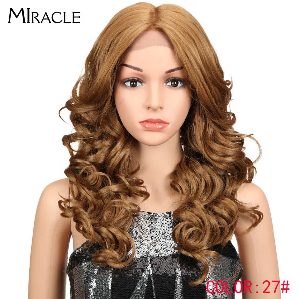 Miracle Hair 20Inch Ombre Brown Hair Synthetic Lace Front Wigs Loose Wavy Hair Heat Hesistant Long Wavy Lace Wig For Black Wome
Miracle Hair 20Inch Ombre Brown Hair Synthetic Lace Front Wigs Loose Wavy Hair Heat Hesistant Long Wavy Lace Wig For Black Wome