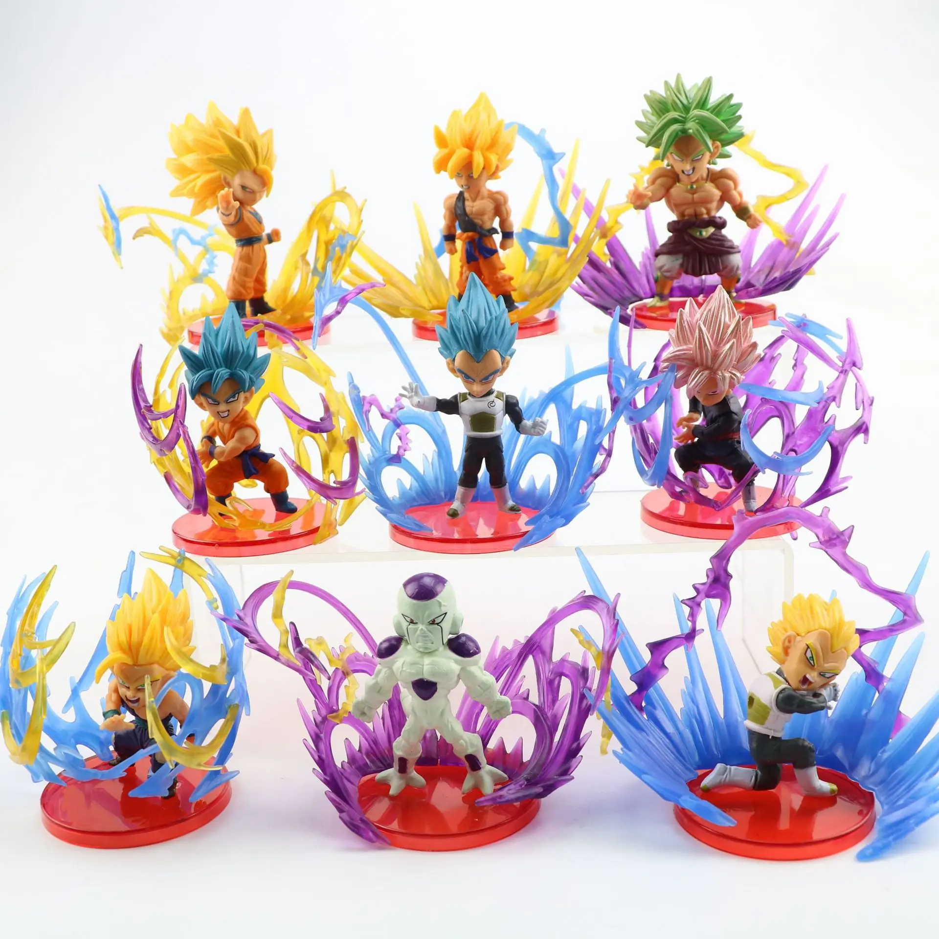 9 styles Dragon Ball Saiyan Vegeta Son Goku Son Gohan Broly Frieza Burst Action Figure PVC Collectible Model Toy
9 styles Dragon Ball Saiyan Vegeta Son Goku Son Gohan Broly Frieza Burst Action Figure PVC Collectible Model Toy
