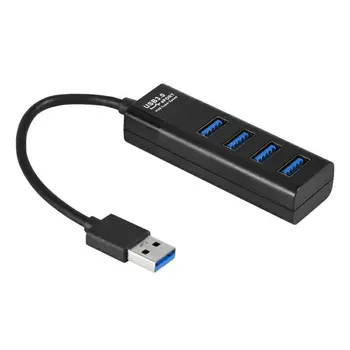 4 ports High Speed HUBs Hi-Speed 4 Port USB 3.0 Multi HUB Splitter Expansion For Desktop PC Laptop Adapter USB HUB
4 ports High Speed HUBs Hi-Speed 4 Port USB 3.0 Multi HUB Splitter Expansion For Desktop PC Laptop Adapter USB HUB
