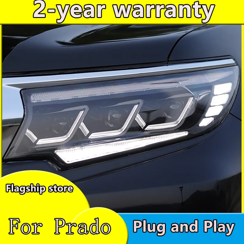 Стайлинг автомобиля, передняя фара для детской лампы 2018-2019, новая лампа головного света Prado DRL, все аксессуары источника света
Стайлинг автомобиля, передняя фара для детской лампы 2018-2019, новая лампа головного света Prado DRL, все аксессуары источника света