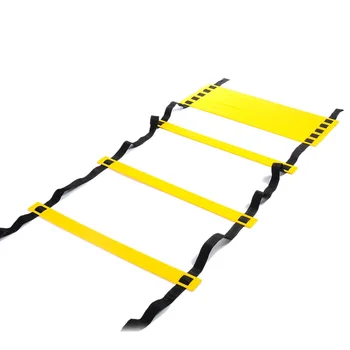 3M-10M Training Ladders Agility Speed Ladder Stairs 8 Styles Nylon Straps Soccer Football Speed Ladder Sports Equipment 
3M-10M Training Ladders Agility Speed Ladder Stairs 8 Styles Nylon Straps Soccer Football Speed Ladder Sports Equipment