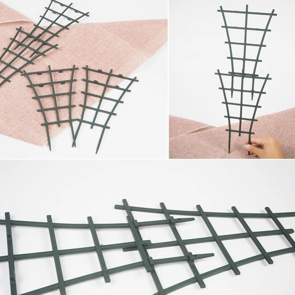 2pcs/6pcs Arcuated DIY Plastic Plant Support Frame Pot Bracket shelf Climbing Flower Fixed Plant Garden Vines Fastener
2pcs/6pcs Arcuated DIY Plastic Plant Support Frame Pot Bracket shelf Climbing Flower Fixed Plant Garden Vines Fastener