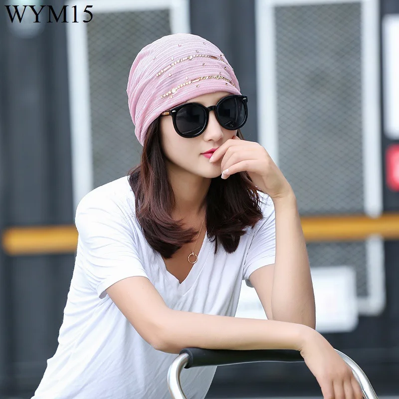 Women Cotton Beanie Lace Breathable Cap Surface diamonds Autumn Winter Hat Soft Double Layer Casual Cap Lace Headscarf Bonnet
Women Cotton Beanie Lace Breathable Cap Surface diamonds Autumn Winter Hat Soft Double Layer Casual Cap Lace Headscarf Bonnet