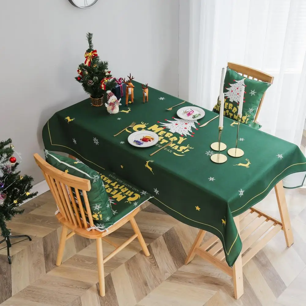 Christmas Decoration Mantel Christmas Tablecloth Printed Cotton Table Cloth Nappe Party Wedding Table Cloth For Home Home Decor
Christmas Decoration Mantel Christmas Tablecloth Printed Cotton Table Cloth Nappe Party Wedding Table Cloth For Home Home Decor