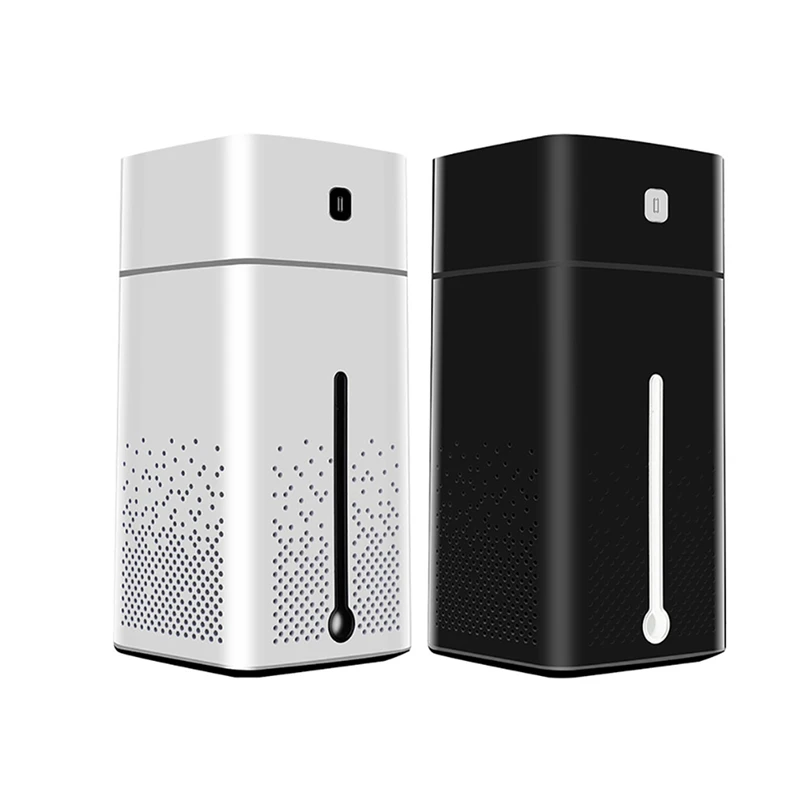 2 Pcs 1000Ml Air Humidifier Ultrasonic Usb Diffuser Aroma Essential Oil Led Night Light Mist Purifier Humidifier, White & Black
2 Pcs 1000Ml Air Humidifier Ultrasonic Usb Diffuser Aroma Essential Oil Led Night Light Mist Purifier Humidifier, White & Black