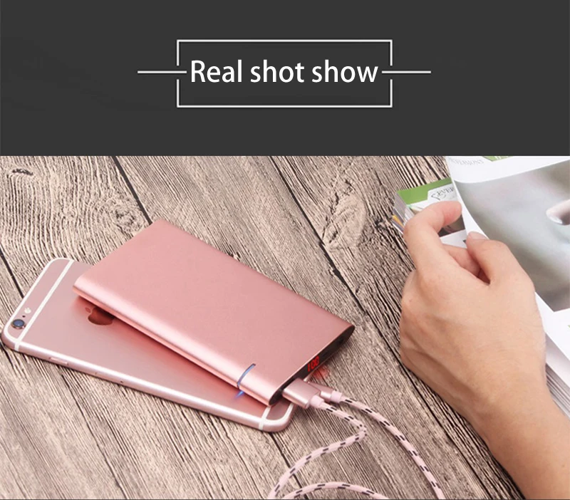 Mini Portable 10000mAh Power Bank Charging With Digital Display For Xiaomi Phones 15 Mini Portable 10000mAh Power Bank Charging With Digital Display For Xiaomi Phones 20