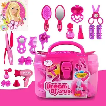 1 Set Simulation Girls Makeup Toy Kids Pretend Play Hairdressing Kit Cosmetic Bag Children Family Toy For Girls Birthday Gift 
1 Set Simulation Girls Makeup Toy Kids Pretend Play Hairdressing Kit Cosmetic Bag Children Family Toy For Girls Birthday Gift