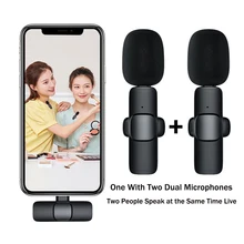 EARDOTS Y23 Wireless Lavalier Microphone One for Two Audio and Video Recording Noise Reduction Mic for IPhone Android Game Live
EARDOTS Y23 Wireless Lavalier Microphone One for Two Audio and Video Recording Noise Reduction Mic for IPhone Android Game Live
