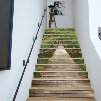 13pcs Photo Antistatic Self Adhesive PVC Waterproof Stair Sticker Antifouling European Easy Use 3D Risers Mural Art Modern
13pcs Photo Antistatic Self Adhesive PVC Waterproof Stair Sticker Antifouling European Easy Use 3D Risers Mural Art Modern