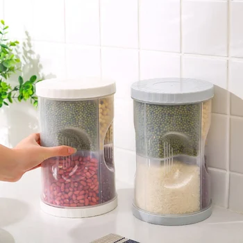 Pratical 4 in 1 Food Storage Box Clear Container with Pour Lids Kitchen Food Sealed Snacks Dried Fruit Grains Tank Storage Box
Pratical 4 in 1 Food Storage Box Clear Container with Pour Lids Kitchen Food Sealed Snacks Dried Fruit Grains Tank Storage Box