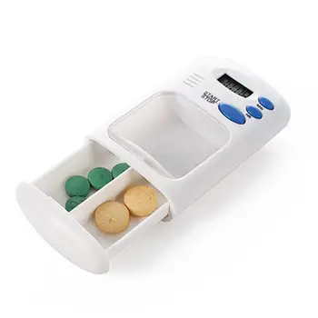 LCD Digital 2 Grids Electric Medicine Pill Case Box Tablet Case Container Organizer Dispenser with Alarm Timer Reminder
LCD Digital 2 Grids Electric Medicine Pill Case Box Tablet Case Container Organizer Dispenser with Alarm Timer Reminder