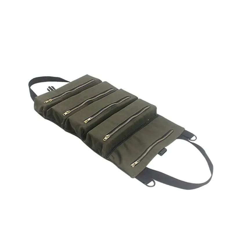 Multi-purpose Tool Roll Up Canvas Storage Bag Key Pouch Car Hang Zipper Carrier
Multi-purpose Tool Roll Up Canvas Storage Bag Key Pouch Car Hang Zipper Carrier