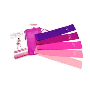 5pcs Resistance Loop Bands Durable and Soft Exercise Bands Set with Carrying Bag
5pcs Resistance Loop Bands Durable and Soft Exercise Bands Set with Carrying Bag