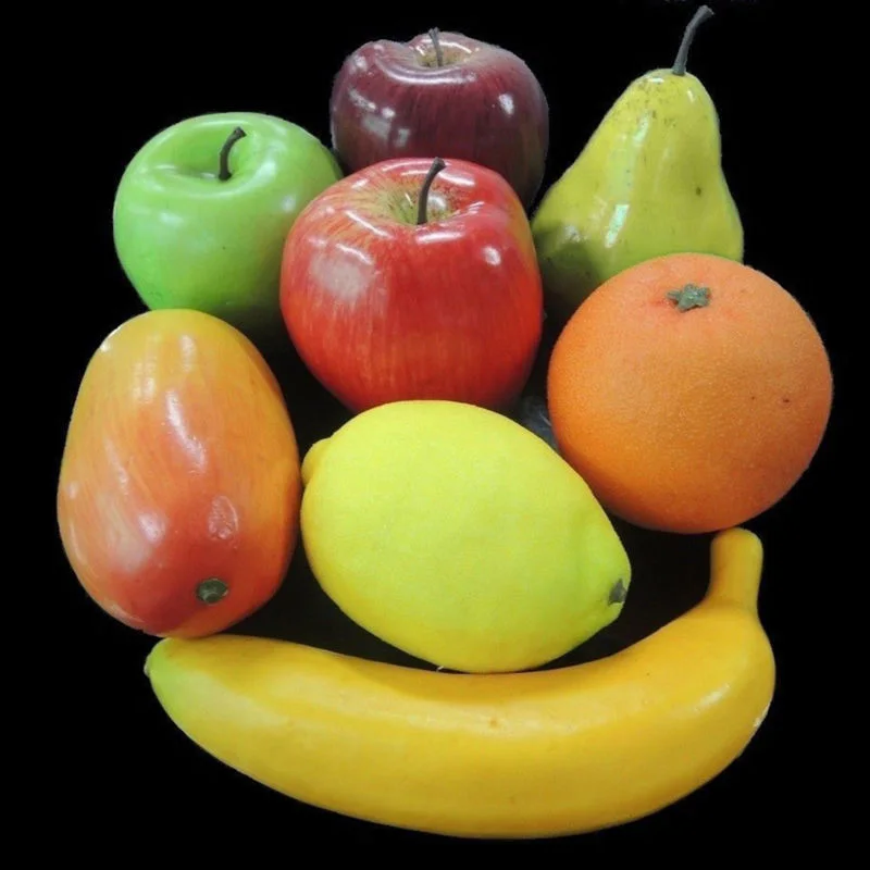 8pcs/set Lifelike Artificial Fruits Plastic Fake Fruit Lemons Apples Kitchen Table DIY Home Decoration
8pcs/set Lifelike Artificial Fruits Plastic Fake Fruit Lemons Apples Kitchen Table DIY Home Decoration