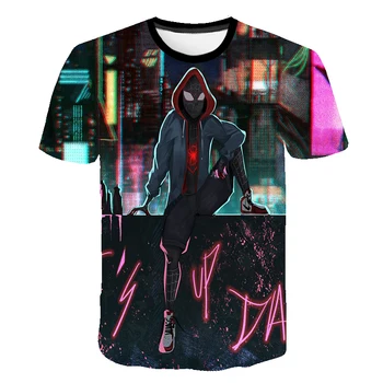 4-14 years old superhero Spider-Man role-playing little boy T-shirt big boy T-shirt children T-shirt children's summer clothing
4-14 years old superhero Spider-Man role-playing little boy T-shirt big boy T-shirt children T-shirt children's summer clothing