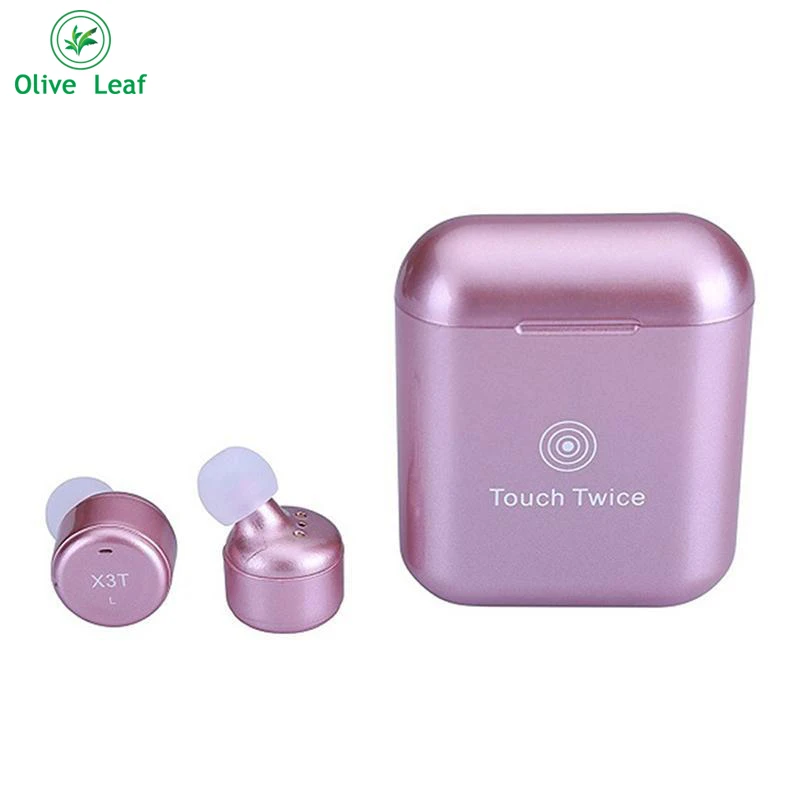 TWS X3T True Wireless Stereo Bluetooth Headset Portable Bluetooth Mini Headset with Microphone Applicable to Android/IOS
TWS X3T True Wireless Stereo Bluetooth Headset Portable Bluetooth Mini Headset with Microphone Applicable to Android/IOS