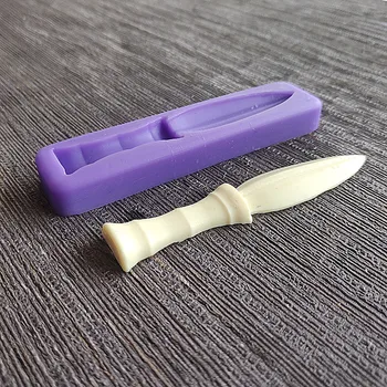 Dagger Silicone Mold for Cake Decorating Fondant Cupcake Mold Chocolate Polymer Clay Mould Resin Tools18183
Dagger Silicone Mold for Cake Decorating Fondant Cupcake Mold Chocolate Polymer Clay Mould Resin Tools18183