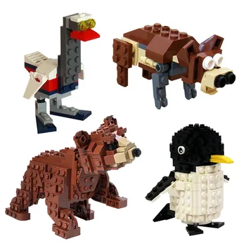 Compatible Bricks Cute Plastic Pengui Educational Cartoon Bear Animal Assembly Model MOC Building Blocks DIY Toys for Children
Compatible Bricks Cute Plastic Pengui Educational Cartoon Bear Animal Assembly Model MOC Building Blocks DIY Toys for Children