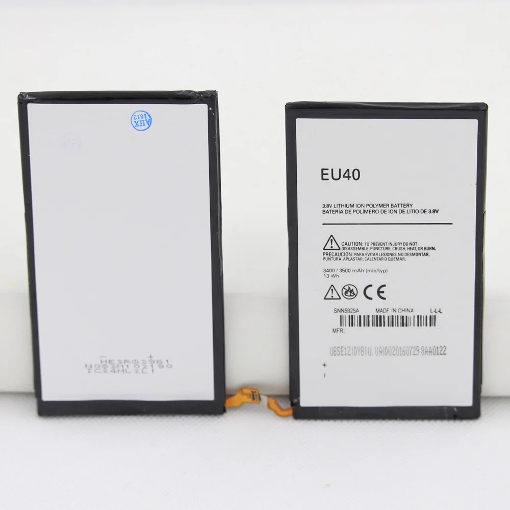 ISUNOO 3500mAh EU40 Battery For Motorola Moto Droid Ultra XT1080MAXX ML-M075H SNN5925A Mobile Phone Batterie
ISUNOO 3500mAh EU40 Battery For Motorola Moto Droid Ultra XT1080MAXX ML-M075H SNN5925A Mobile Phone Batterie