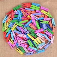 100pcs Color Wooden Garment Clips Small Clothespin Clips Album Photo Paper Memo Pegs Craft Scrapbooking Decor Suspender Clip
100pcs Color Wooden Garment Clips Small Clothespin Clips Album Photo Paper Memo Pegs Craft Scrapbooking Decor Suspender Clip