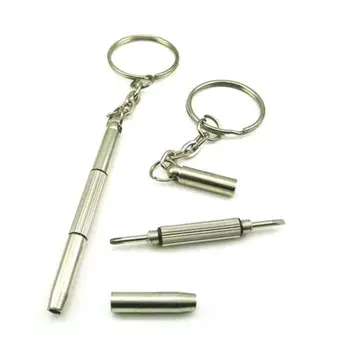 4 in1 Eyeglass Screwdriver Mini Key Chain Ring For Sunglasses Repair Eyeglass Cellphone Watch Repair Keychain Screwdriver Tool
4 in1 Eyeglass Screwdriver Mini Key Chain Ring For Sunglasses Repair Eyeglass Cellphone Watch Repair Keychain Screwdriver Tool