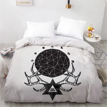 3D Printed Custom Design Duvet Cover Quilt Comforter Blanket Case Covers Bedding Set Abstract White Black 265*230cm Home Textile
3D Printed Custom Design Duvet Cover Quilt Comforter Blanket Case Covers Bedding Set Abstract White Black 265*230cm Home Textile